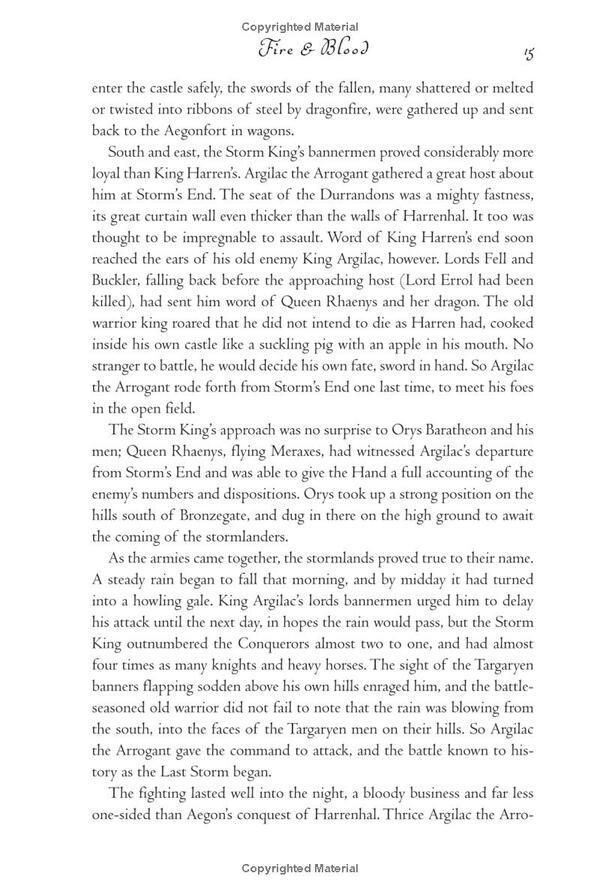 Fire and Blood / Fire and Blood Джордж Р. Р. Мартин 9780008563783-4