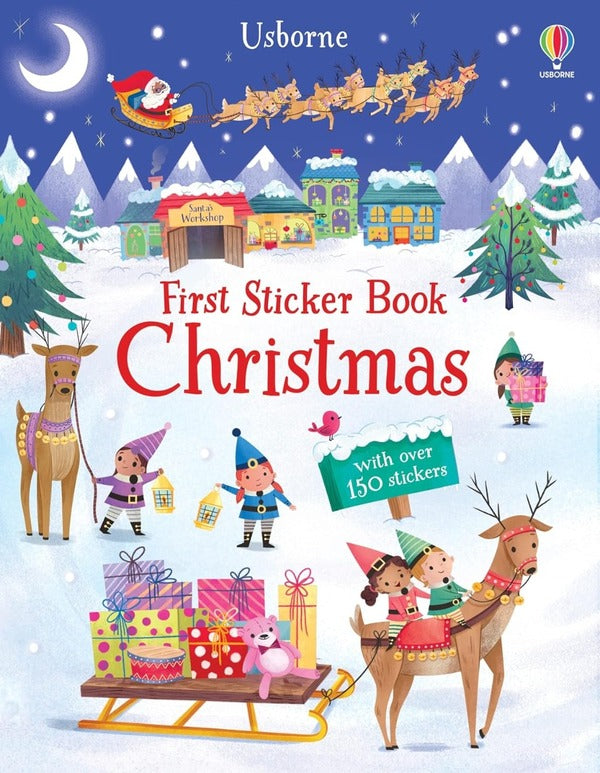 First Sticker Book. Christmas Alice Beecham / Элис Бичем 9781803701301-1