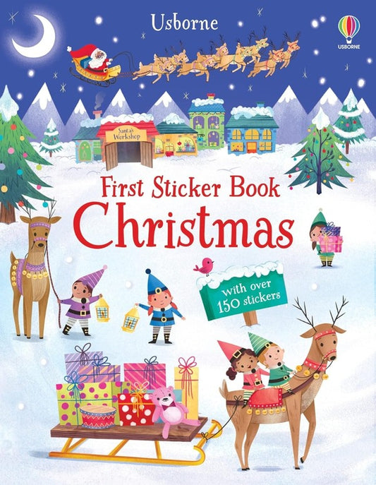 First Sticker Book. Christmas Alice Beecham / Элис Бичем 9781803701301-1
