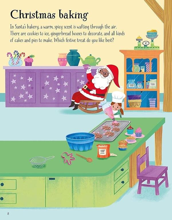 First Sticker Book. Christmas Alice Beecham / Элис Бичем 9781803701301-4