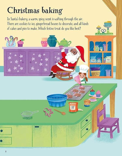 First Sticker Book. Christmas Alice Beecham / Элис Бичем 9781803701301-4