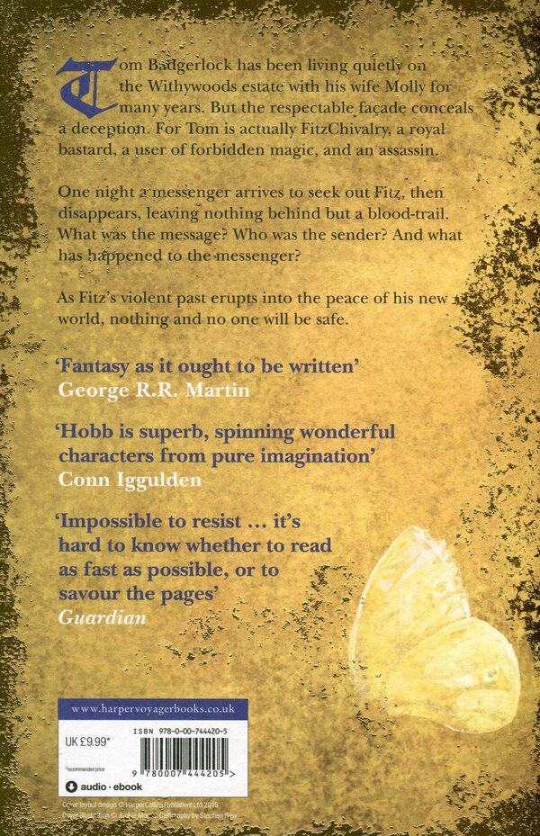 Fitz And The Fool. Book 1. Fool's Assassin Robin Hobb / Робин Хобб 9780007444205-2