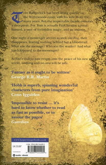 Fitz And The Fool. Book 1. Fool's Assassin Robin Hobb / Робин Хобб 9780007444205-2