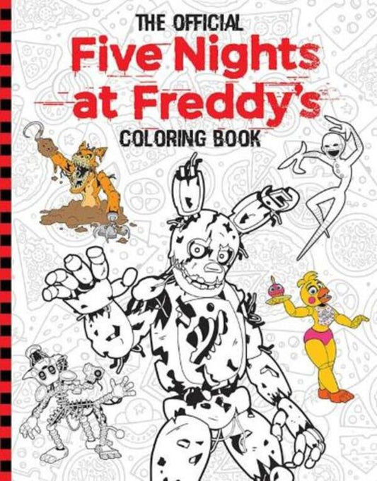 Five Nights At Freddy's. Official Coloring Book Scott Cawthon / Скотт Коутон 9781338741186-1