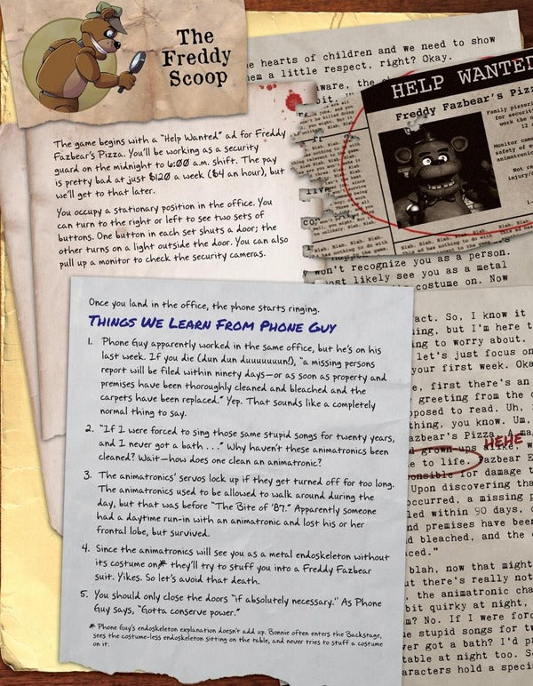 Five Nights At Freddy's. Ultimate Guide Scott Cawthon / Скотт Коутон 9781338767681-5