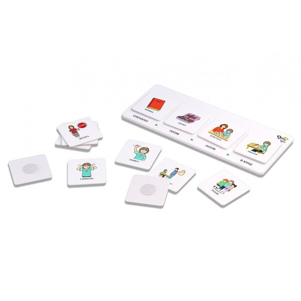 Flashcards With Icons For Learning, Individual Set On Velcro With A Tablet / Картки з піктограмами для навчання, індивідуальний набір на липучках з планшетом / Author not specified 9789669788597-3