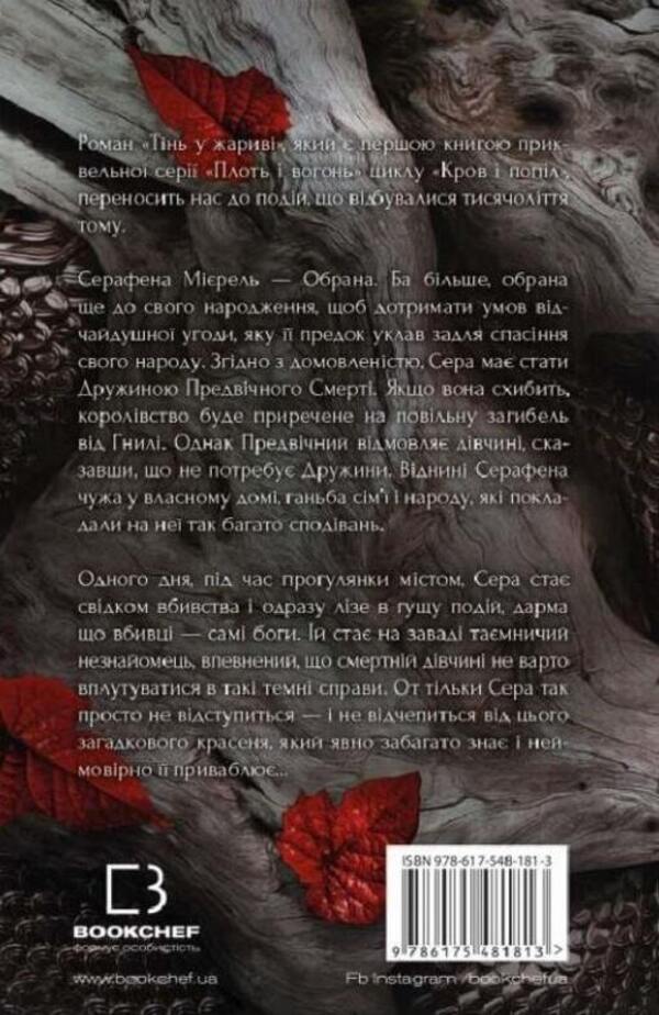 Flesh and fire. Book 1. Shadow in the embers / Плоть і вогонь. Книга 1. Тінь у жариві Дженнифер Л. Арментраут 978-617-548-181-3-2