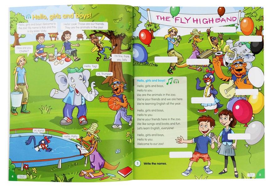 Fly High Ukraine 3. Pupil's Book / Fly High Ukraine 3. Pupil's Book Жанна Перретт, Шарлотта Ковилл, Людмила Сидорчук 978-83-7882-727-6-4