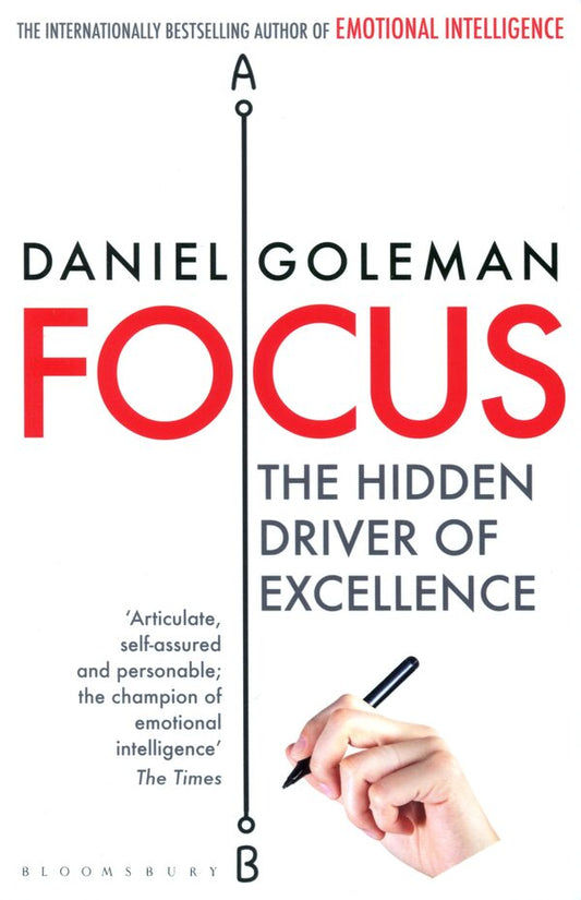 Focus. The Hidden Driver Of Excellence Daniel Goleman / Дэниел Гоулман 9781408845882-1