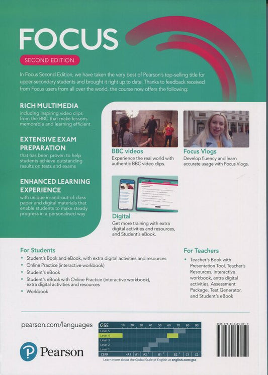 Focus 2Nd Ed 4 Students Book +Activebook Patricia Reilly - Патриция Рейли 9788384050019-2