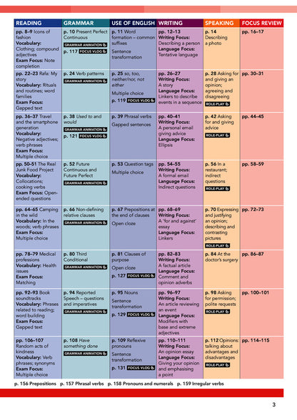 Focus 3 Second Edition. Student's Book +Active Book Sue Kay, Vaughan Jones / Сью Кей, Воган Джонс 9781292415833-3