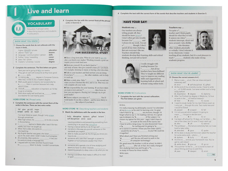 Focus 4 Workbook Bartosz Michalowski, Beata Trapnell, Patricia Reilly, Danielle Brayshaw / Бартош Михаловский, Беата Трапнелл, Патриция Рейли, Даниэль Брейшоу 9781292234113-6