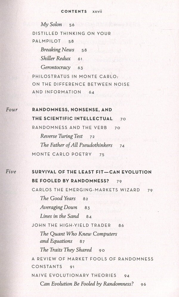 Fooled by Randomness. The Hidden Role of Chance in Life and in the Markets / Fooled by Randomness. The Hidden Role of Chance in Life and in the Markets Нассим Николас Талеб 9780141031484-5