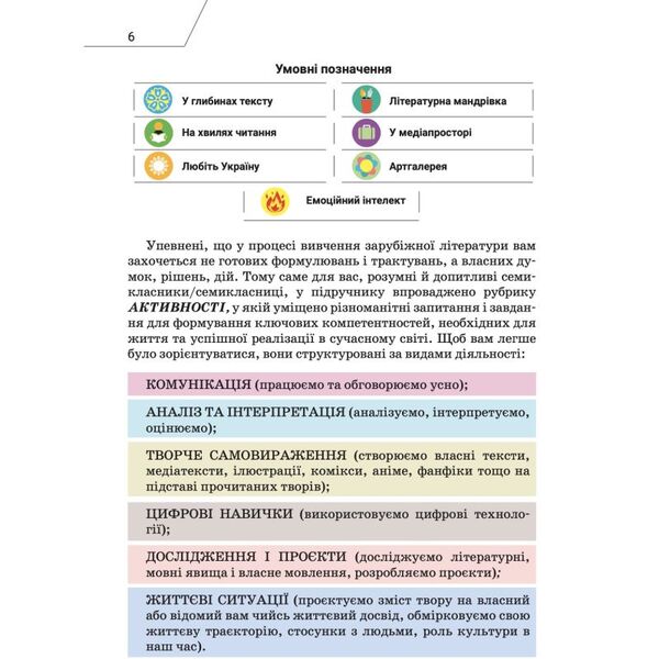 Foreign Literature. Textbook. 7Th Grade / Зарубіжна література. Підручник. 7 клас Olga Nikolenko, Lydiya Matsevko-Bekerskaya, Natalia Rudnytskaya / Ольга Ніколенко, Лідія Мацевко-Бекерська, Наталія Рудницька 9789665807247-4