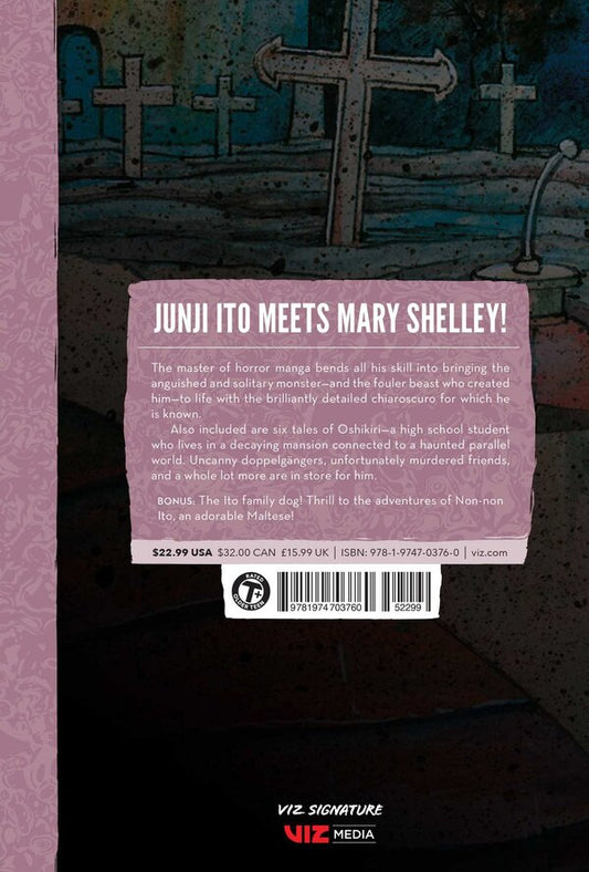 Frankenstein: Junji Ito Story Collection / Frankenstein: Junji Ito Story Collection Дзюндзи Ито 978-1-9747-0376-0-2