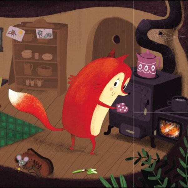 Franny the fox is looking for blueberries. Friends from the forest / Лисичка Френні шукає чорницю. Друзі з лісу Петра Бартикова 9789667615789-3