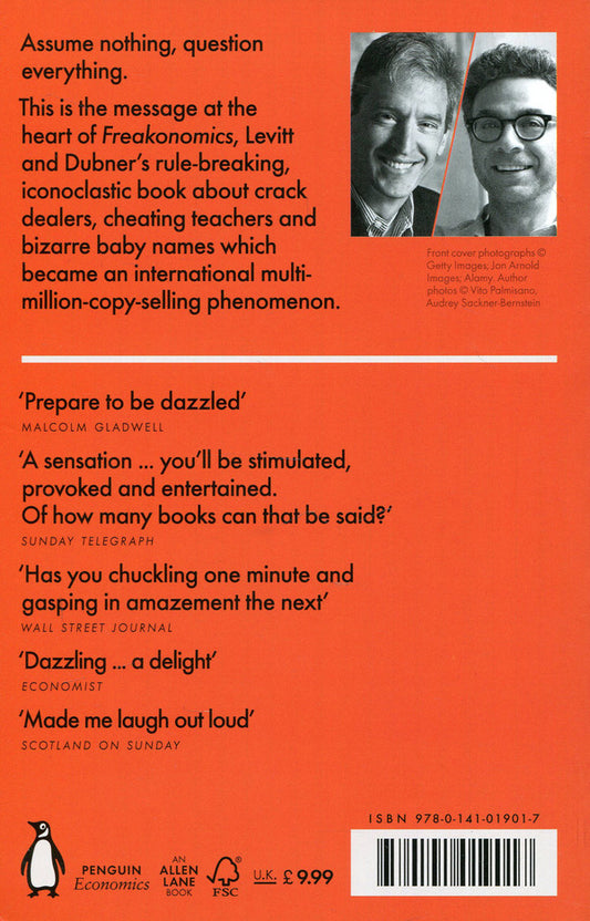 Freakonomics Steven D. Levitt, Stephen J. Dubner / Стивен Д. Левитт, Стивен Дж. Дабнер 9780141019017-2