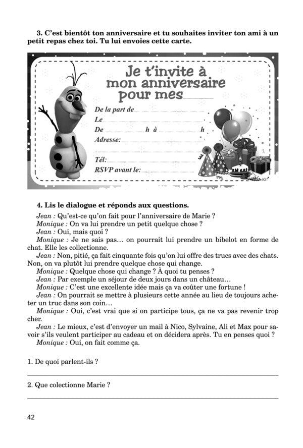 French. A workbook. 8th grade (8th year of study) / Французька мова. Робочий зошит. 8 клас (8-й рік навчання) Юрий Клименко, Лариса Файзулина 978-966-11-0731-0-6