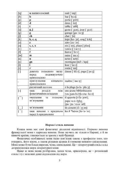 French. Manuel de français / Французька мова. Manuel de français Е. Комирна, О. Самойлова 9786175206188-4