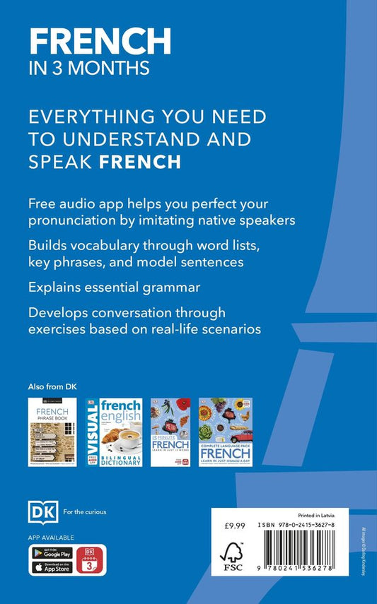 French In 3 Months With Free Audio App. Your Essential Guide To Understanding And Speaking French / Author not specified 9780241536278-2