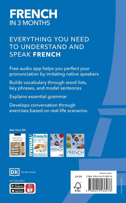 French In 3 Months With Free Audio App. Your Essential Guide To Understanding And Speaking French / Author not specified 9780241536278-2