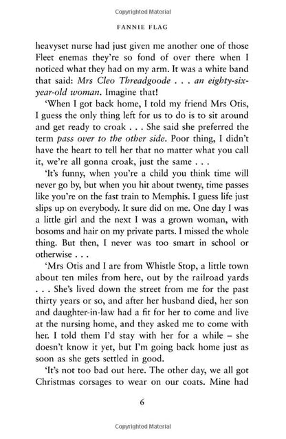 Fried Green Tomatoes At The Whistle Stop Cafe / Fried Green Tomatoes At The Whistle Stop Cafe Фэнни Флэгг 9780099143710-6