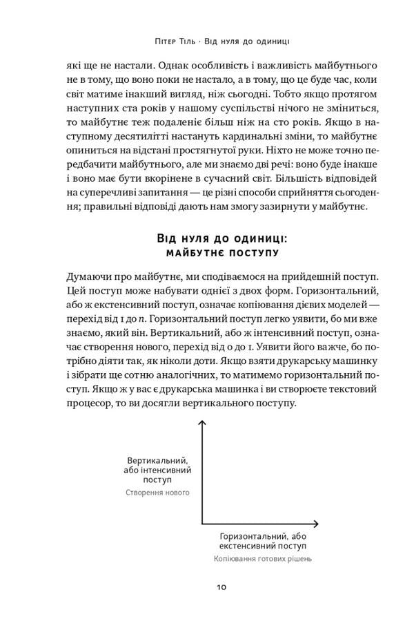 From Zero To One! Notes On Startups, Or How To Create The Future / Від нуля до одиниці! Нотатки про стартапи, або Як створити майбутнє Peter Thiel / Пітер Тіль 9786178120900-6