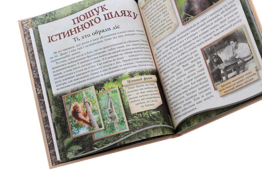 From monkey to man. School encyclopedia / Від мавпи до людини. Шкільна енциклопедія Константин Задорожный 9786170916679-6