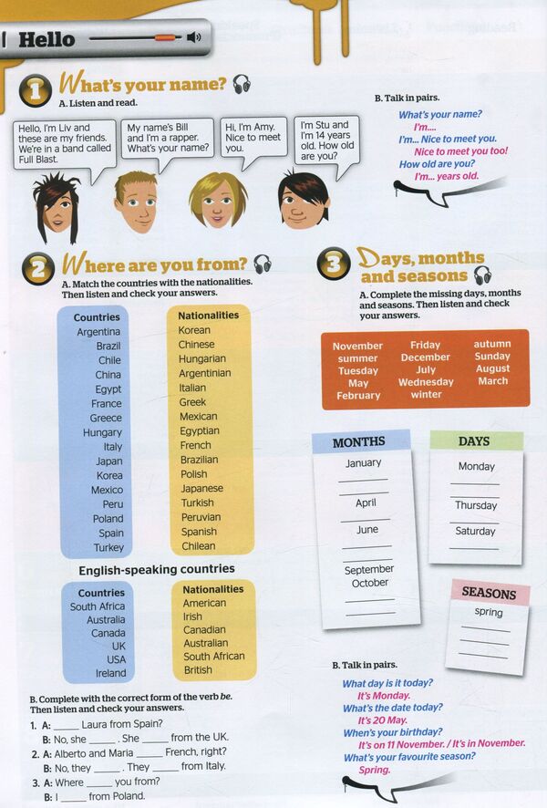 Full Blast! 2. Student's Book (+ Culture Time For Ukraine) Esther Wojcicki / Эстер Войджицки 9789604438853-5