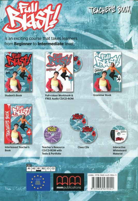 Full Blast 4. Teacher's Book Esther Wojcicki / Эстер Войджицки 9789604439041-2