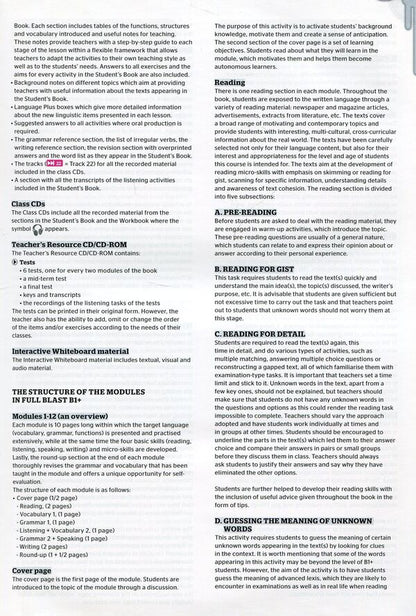 Full Blast! B1+. Teacher's Book Esther Wojcicki, Marileni Malkogianni / Эстер Войджицки, Марилени Малкогианни 9789605095222-5