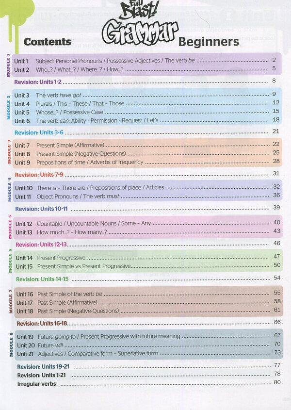 Full Blast Grammar Beginners Harald Quinton Mitchell / Харальд Квинтон Митчелл 9789604781669-3