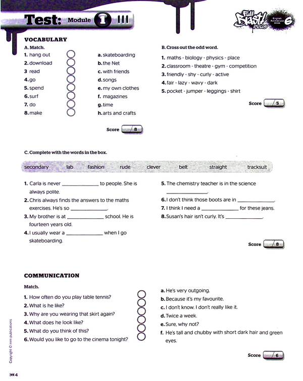 Full Blast Plus For Ukraine 6. Test Booklet Harold Quinton Mitchell, Marileni Malcogianni / Гарольд Квинтон Митчелл, Марилени Малкогианни 9786178290023-4