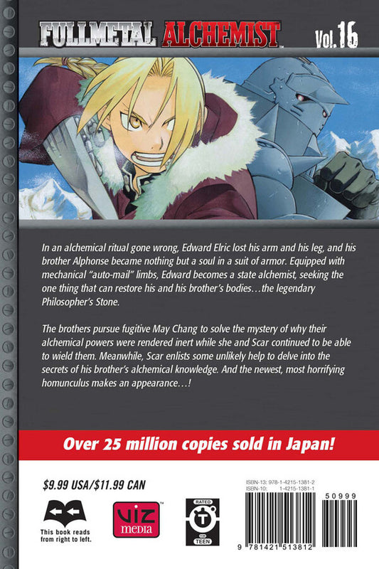 Fullmetal Alchemist. Volume 16 Hiromu Arakawa / Хирому Аракава 9781421513812-2