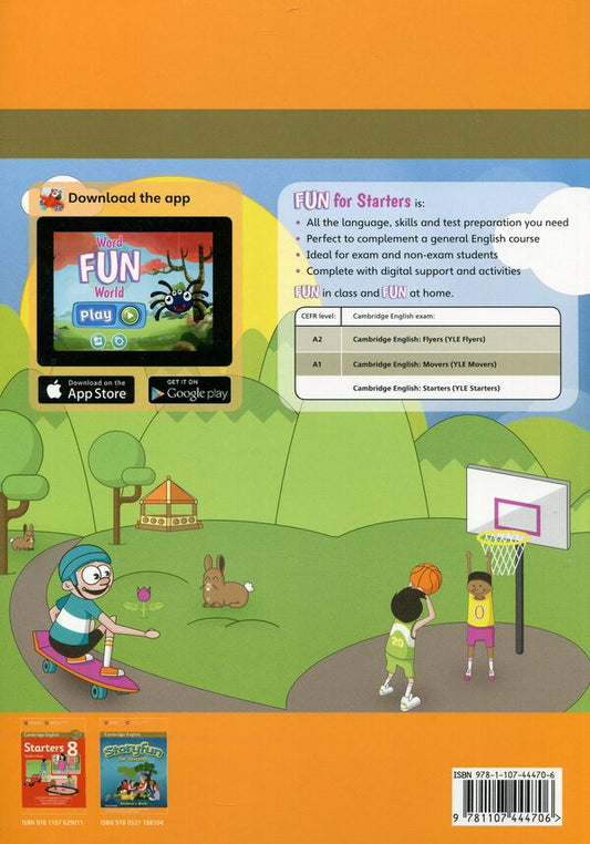 Fun For Starters. Third Edition. Student's Book With Downloadable Audio And Online Activities Ann Robinson, Karen Saxby / Энн Робинсон, Карен Саксби 9781107444706-2