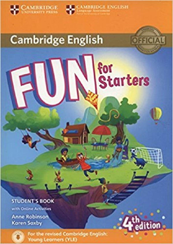 Fun For Starters Student's Book With Online Activities With Audio Ann Robinson, Karen Saxby / Энн Робинсон, Карен Саксби 9781316631911-1