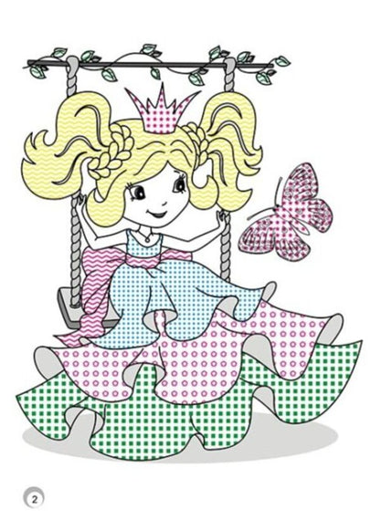 Fun colors. Fairy tale princesses / Веселі кольори. Казкові принцеси  9786170972798-5