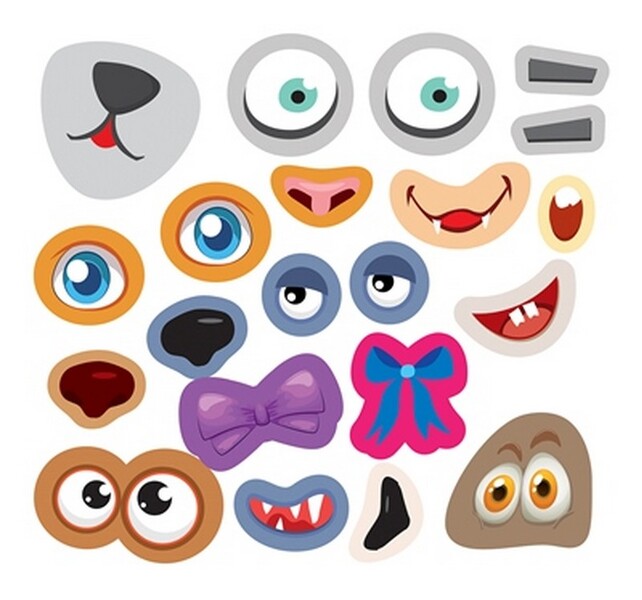Funny Faces. Fluffy / Кумедні мордочки. Пухнастики Anastasia Fisyna / Анастасія Фісіна 9786175240892-6