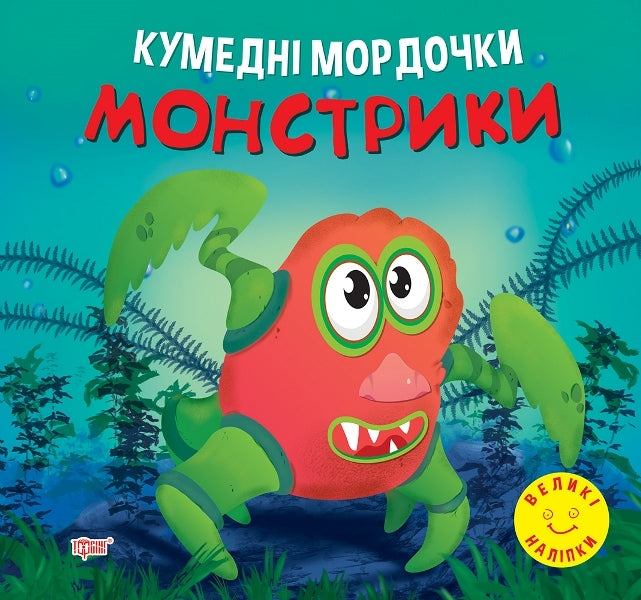 Funny Faces. Monsters / Кумедні мордочки. Монстрики Anastasia Fisyna / Анастасія Фісіна 9786175240878-1