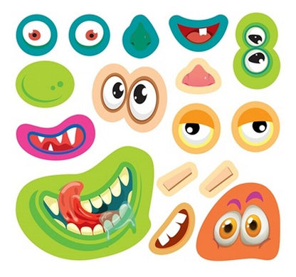 Funny Faces. Monsters / Кумедні мордочки. Монстрики Anastasia Fisyna / Анастасія Фісіна 9786175240878-4