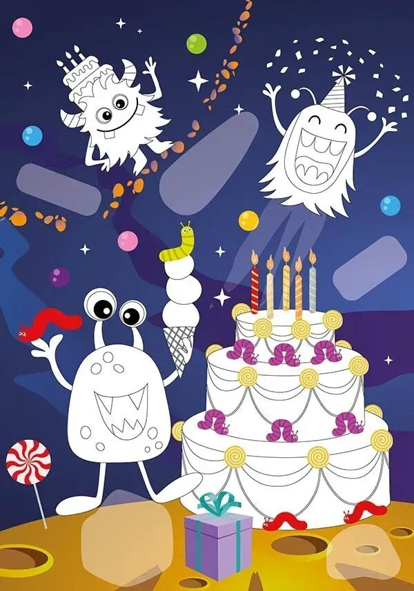 Funny Monsters (+ Stickers) / Кумедні чудовиська (+ наліпки) / Author not specified 9789669892461-2