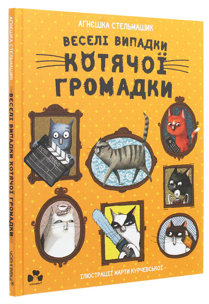 Funny cases of cat activity / Веселі випадки котячої громадки Агнешка Стельмашик 978-617-614-297-3-3