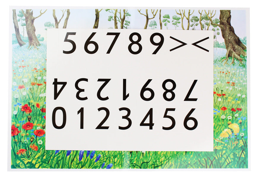 Funny number. A meadow / Весела лічба. Галявинка  9789666382248-5