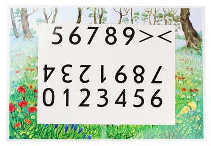 Funny number. A meadow / Весела лічба. Галявинка  9789666382248-5