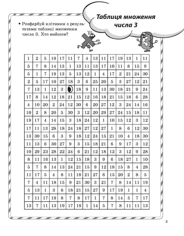 Game tasks in mathematics. 3rd grade / Ігрові завдання з математики. 3 клас Татьяна Чернова 978-617-00-3911-8-6
