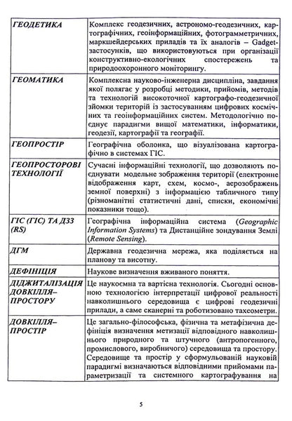 Geodesy and cartography. Lecture and workshop / Геодезія та картографія. Лекторій та практикум Роман Шевченко 978-966-388-658-9-5