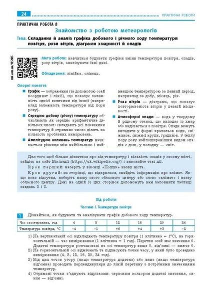 Geography. 6Th Grade Workbook For Practical Works / Географія. 6 клас. Зошит для практичних робіт Alexander Stadnyk, Halyna Dovgan / Александр Стадник, Галина Довгань 9786170990419-4