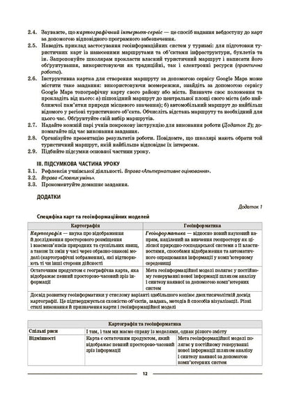 Geography. 8Th Grade My Synopsis. Materials For Lessons / Географія. 8 клас. Мій конспект. Матеріали до уроків Zoya Filonchuk / Зоя Филончук 9786170043870-5