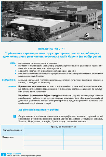 Geography. Grade 10. Notebook for practical work and research / Географія. 10 клас. Зошит для практичних робіт і досліджень Оксана Бродовская, Светлана Куртей 9786170964793-4
