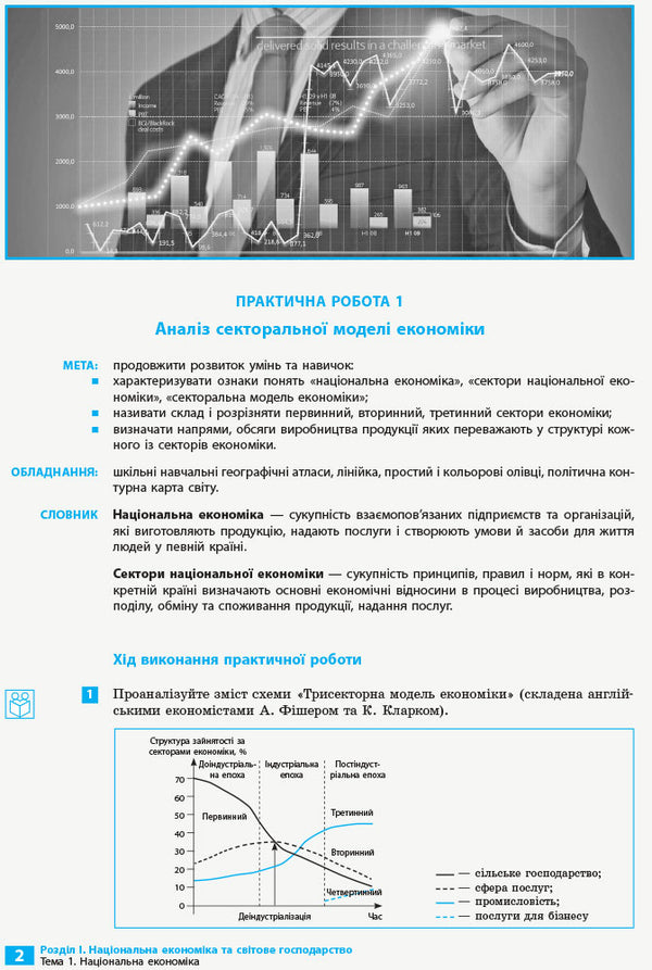 Geography. Grade 9. Notebook for practical work and research / Географія. 9 клас. Зошит для практичних робіт і досліджень Оксана Бродовская, Светлана Куртей 9786170964786-4